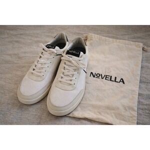 Novella Rudy Francisco Love Poem Sneakers White Leather Sz 13 Dead Stock $350